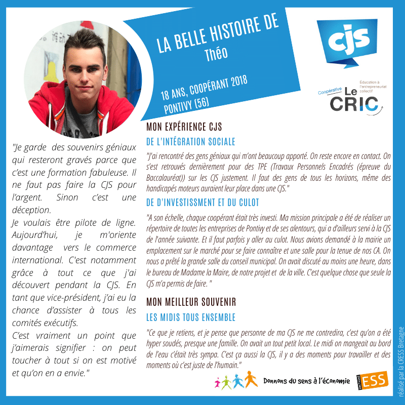 LA BELLE HISTOIRE DE Theo CJS Pontivy 1