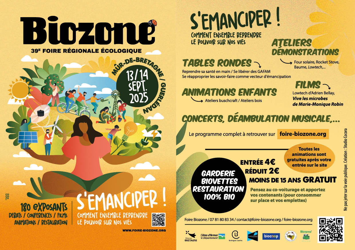 Foire Biozone - 13 et 14 septembre 2025