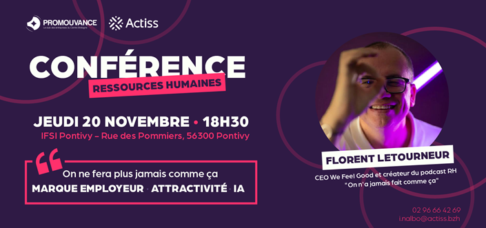 Conférence – Marque employeur, Attractivité & IA: "On ne fera plus jamais comme ça" - ACTISS